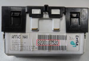 Renault - Master 2 vanaf 1997 Infodisplay reparatie